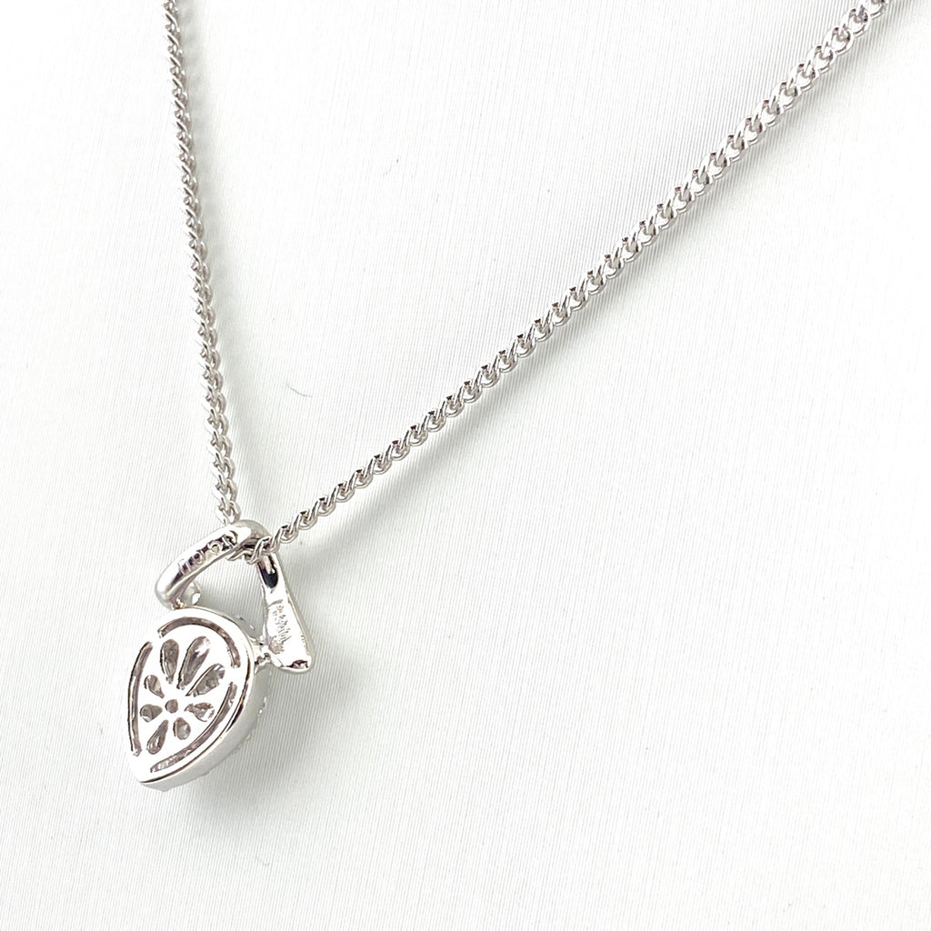 メレダイヤ デザインネックレス プラチナ ペンダント ネックレス Pt900 Pt850 ダイヤモンド レディース 【中古】nbjwl