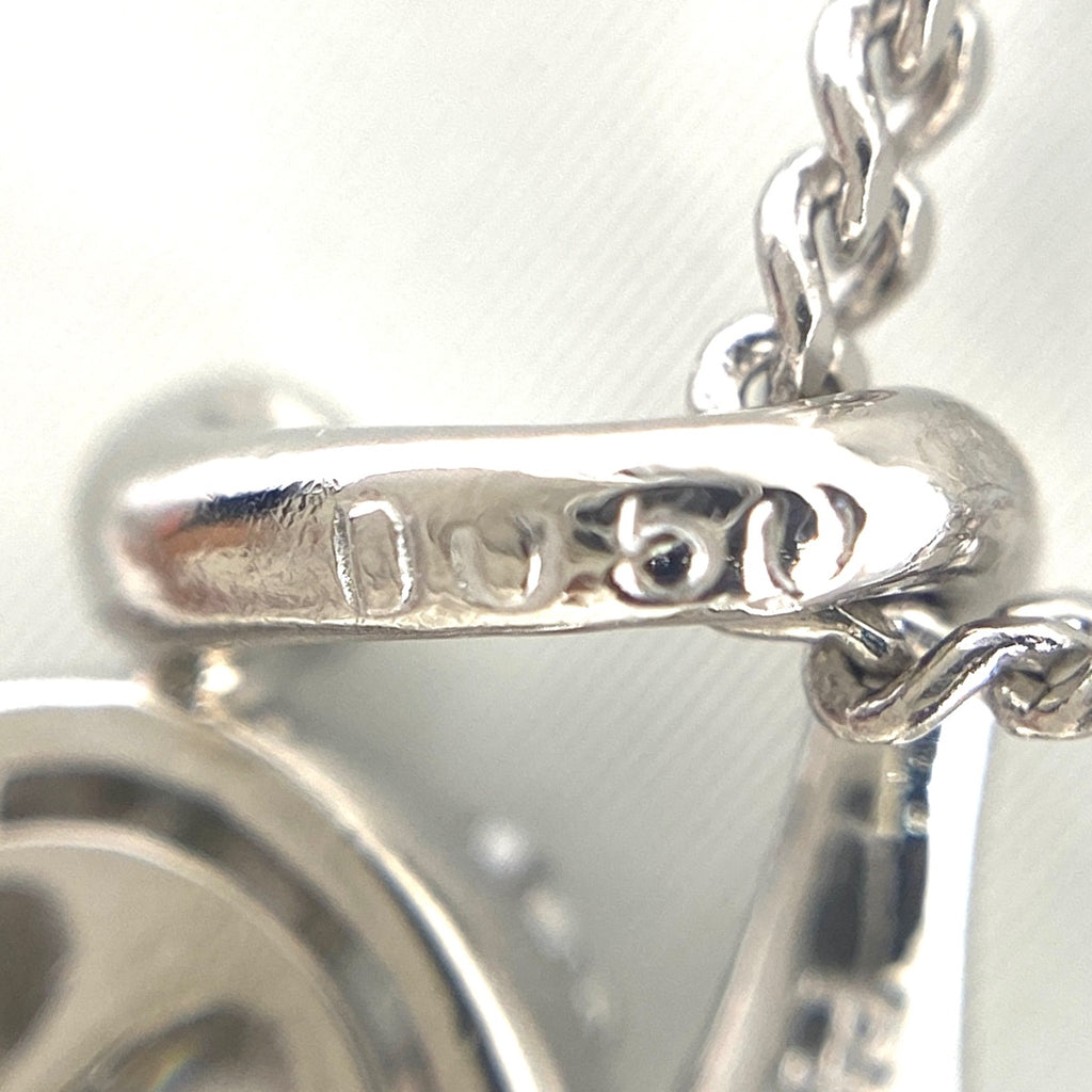 メレダイヤ デザインネックレス プラチナ ペンダント ネックレス Pt900 Pt850 ダイヤモンド レディース 【中古】nbjwl