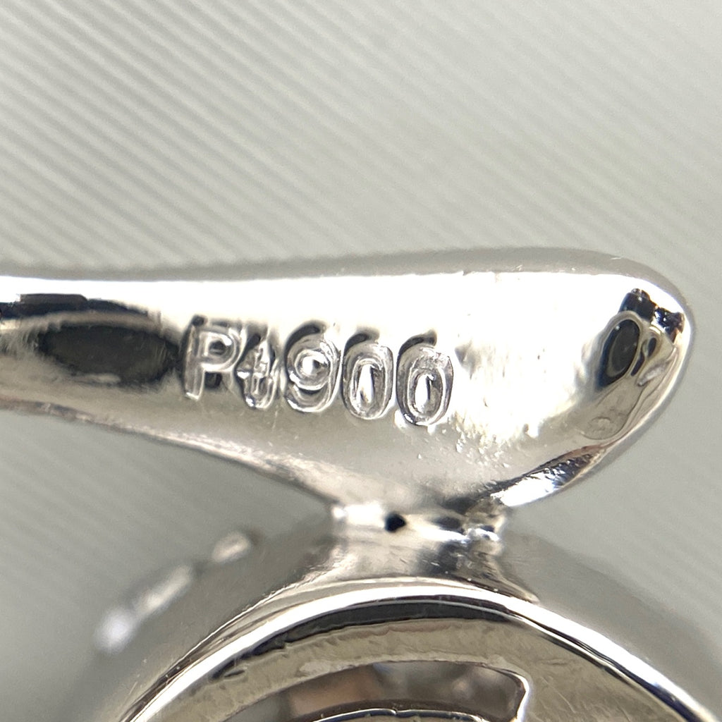 メレダイヤ デザインネックレス プラチナ ペンダント ネックレス Pt900 Pt850 ダイヤモンド レディース 【中古】nbjwl