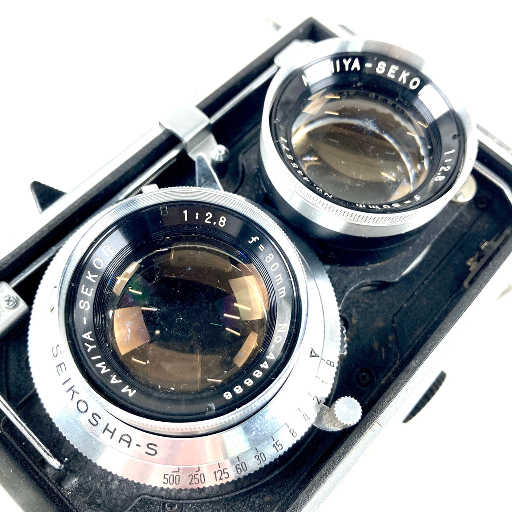 マミヤ Mamiya C220 プロ +80mmF2.8 二眼レフカメラ 【中古】