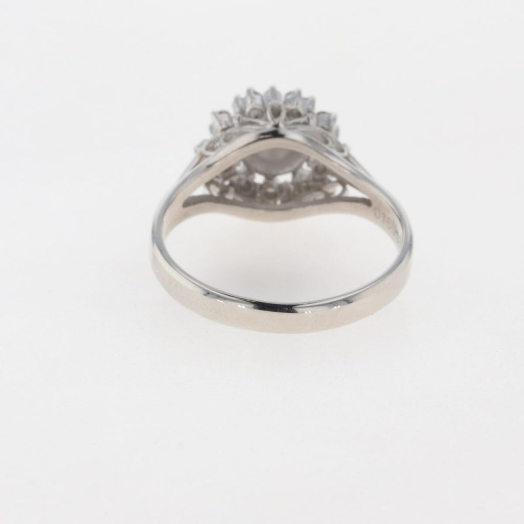 メレダイヤ デザインリング プラチナ 指輪 リング 8.0 Pt900 ダイヤモンド レディース 【中古】 
 ラッピング可