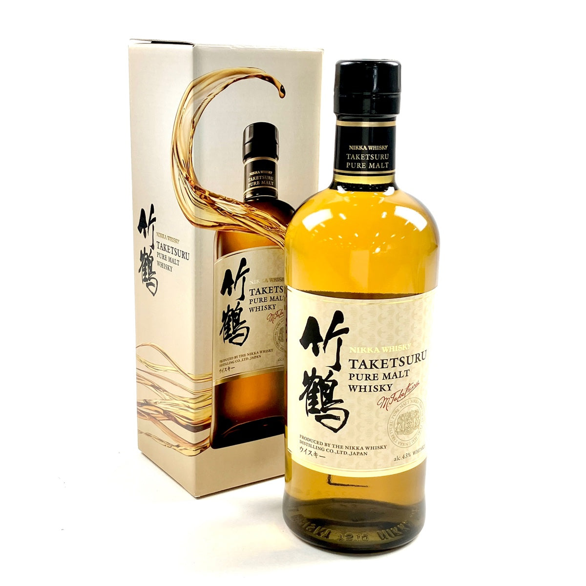 【バイセル公式】【東京都内限定お届け】 ニッカ NIKKA 竹鶴 ピュアモルト 白ラベル 700ml 国産ウイスキー 【古酒】 - バイセルブランシェ