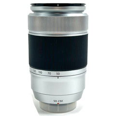 富士フイルム FUJIFILM XC 50-230mm F4.5-6.7 OIS シルバー 一眼カメラ用レンズ（オートフォーカス） 【中古】