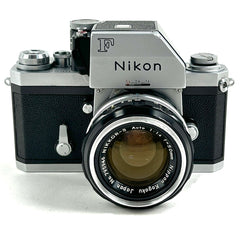 ニコン Nikon F フォトミック シルバー ボディ + NIKKOR-S Auto 50mm F1.4 ［ジャンク品］ フィルム マニュアルフォーカス 一眼レフカメラ 【中古】