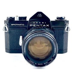 ペンタックス PENTAX SP + Super-Takumar 85mm F1.9 フィルム マニュアルフォーカス 一眼レフカメラ 【中古】