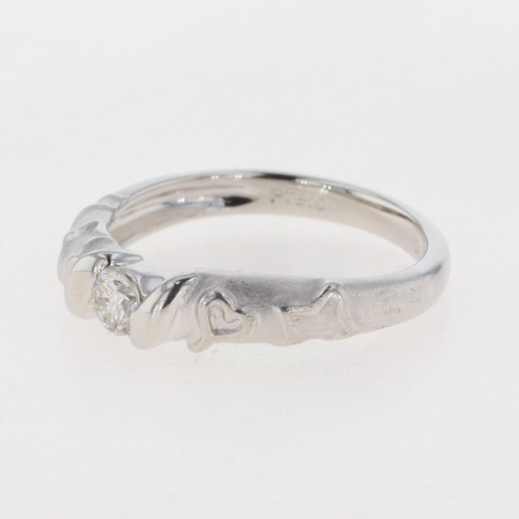 ダイヤモンド デザインリング プラチナ 指輪 リング 13号 Pt900 ダイヤモンド レディース 【中古】 
 ラッピング可