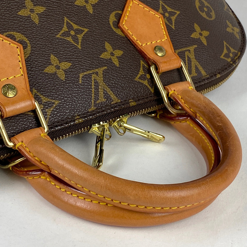 ルイ・ヴィトン アルマ 手提げ ハンドバッグ モノグラム ブラウン M51130 レディース 【中古】brbag brbag