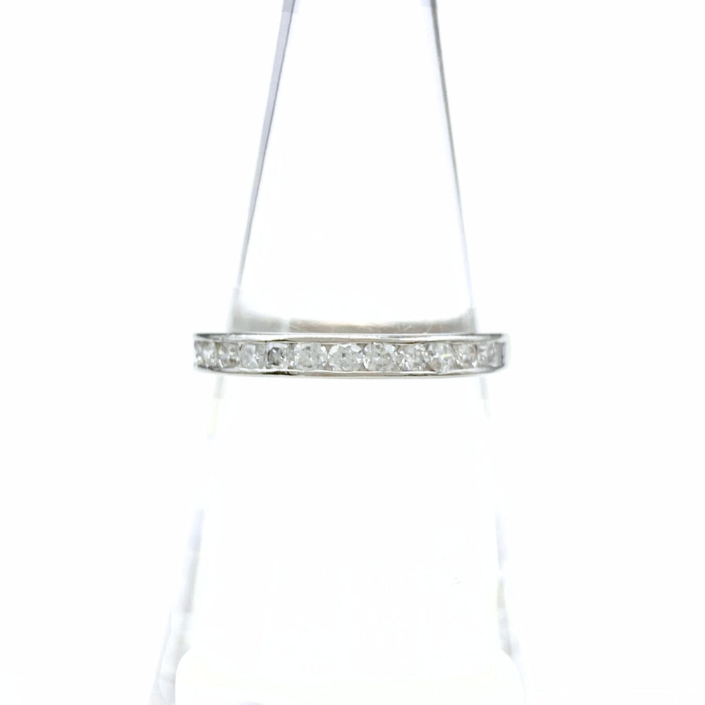 メレダイヤ デザインリング プラチナ 指輪 リング 11号 Pt900 ダイヤモンド レディース 【中古】nbjwl