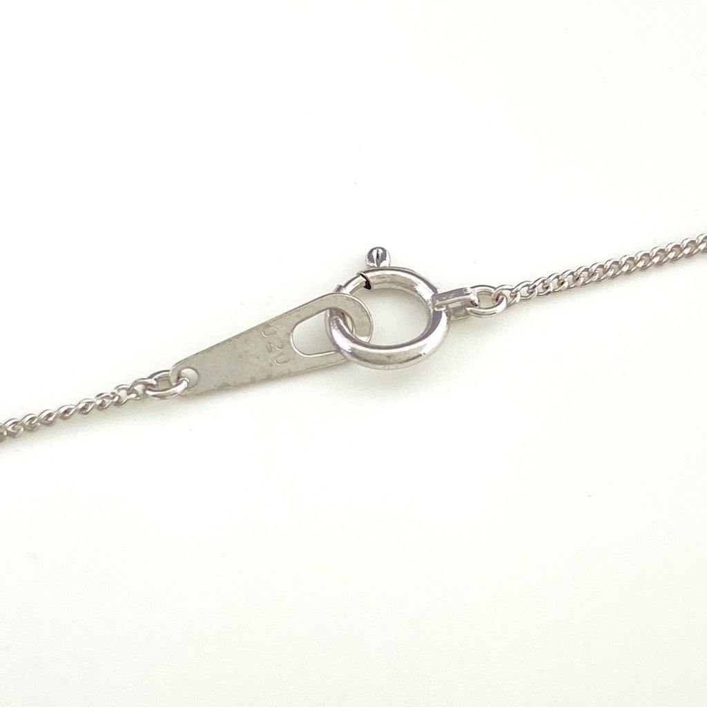 ダイヤモンド デザインネックレス プラチナ ペンダント ネックレス Pt850 ダイヤモンド レディース 【中古】nbjwl