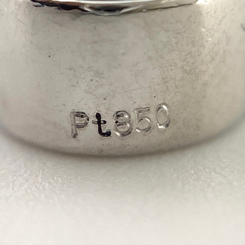 ダイヤモンド デザインネックレス プラチナ ペンダント ネックレス Pt850 ダイヤモンド レディース 【中古】nbjwl