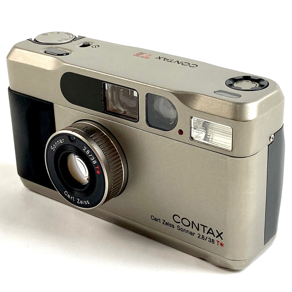 コンタックス CONTAX T2 チタンシルバー ［ジャンク品］ フィルム コンパクトカメラ 【中古】