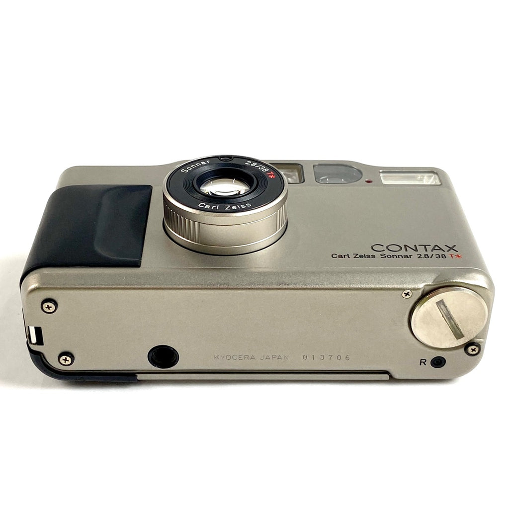 コンタックス CONTAX T2 チタンシルバー ［ジャンク品］ フィルム コンパクトカメラ 【中古】