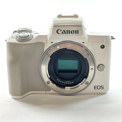 キヤノン Canon EOS Kiss M ボディ  ホワイト デジタル ミラーレス 一眼カメラ 【中古】