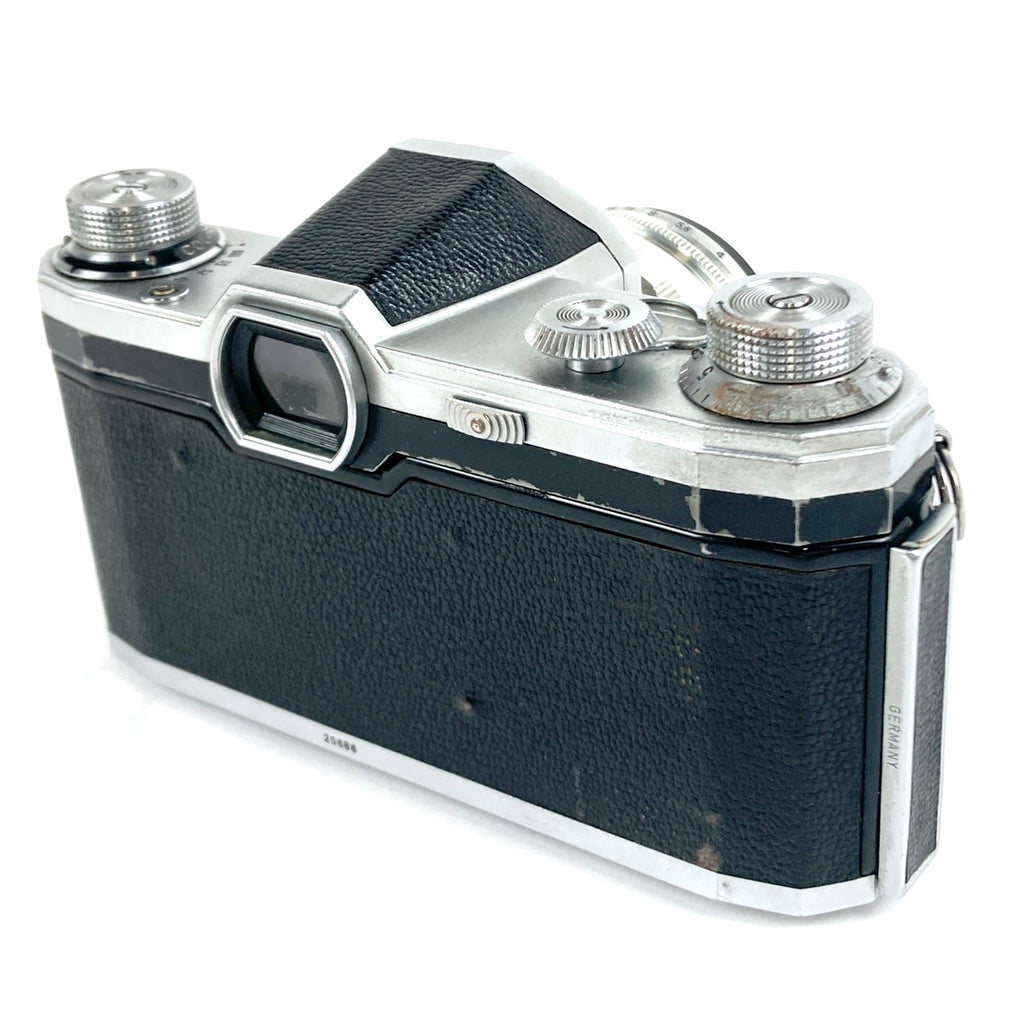 ツァイス・イコン Zeiss Ikon Contax D (M42) + Biotar 58mm F2 (M42) ［ジャンク品］ フィルム マニュアルフォーカス 一眼レフカメラ 【中古】