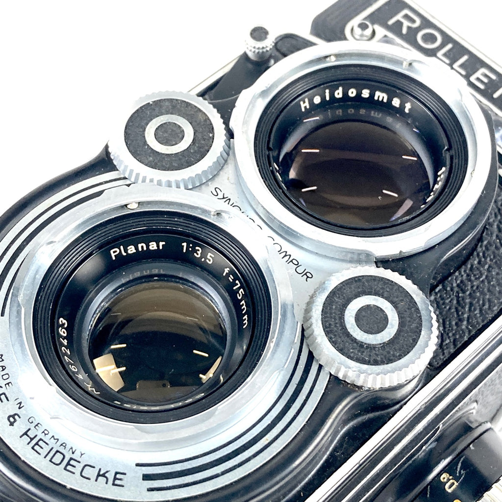 ローライ ROLLEI ROLLEIFLEX 3.5F Planar 75mm F3.5 二眼レフカメラ 【中古】