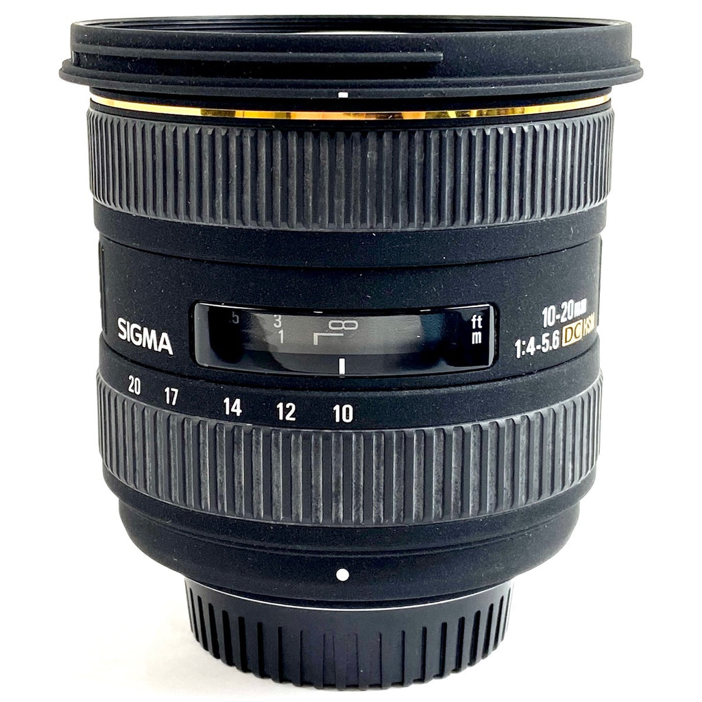 シグマ SIGMA 10-20mm F4-5.6 EX DC HSM (ニコンF用) 一眼カメラ用レンズ（オートフォーカス） 【中古】