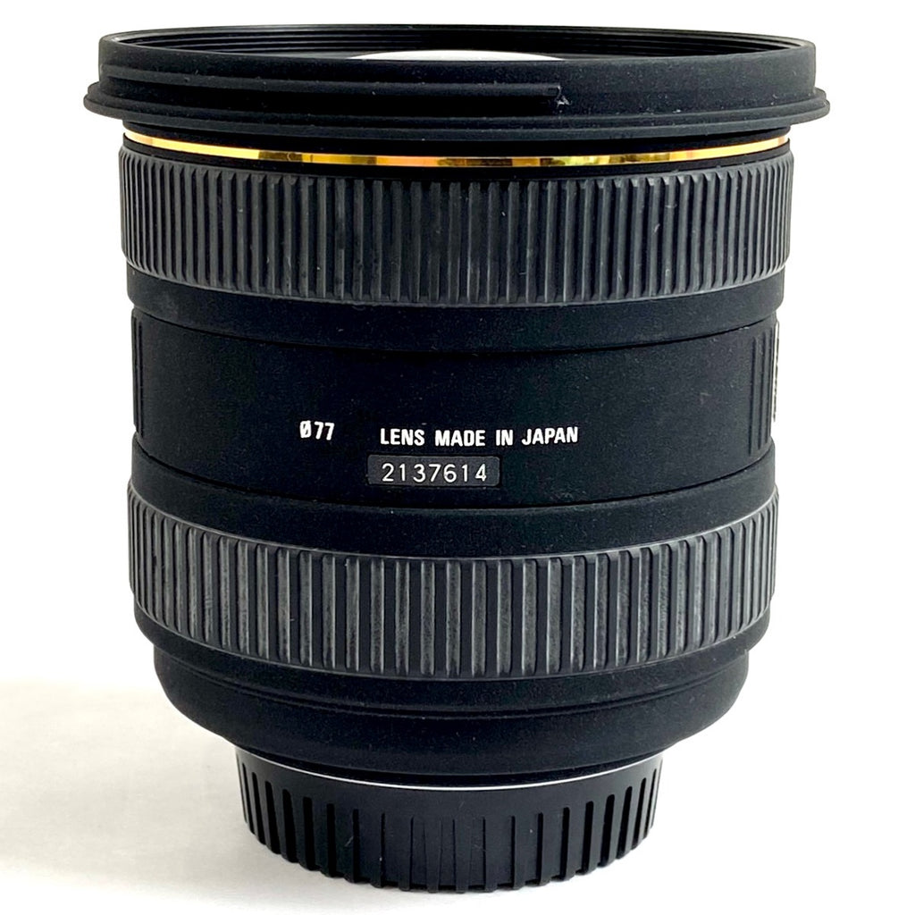 シグマ SIGMA 10-20mm F4-5.6 EX DC HSM (ニコンF用) 一眼カメラ用レンズ（オートフォーカス） 【中古】