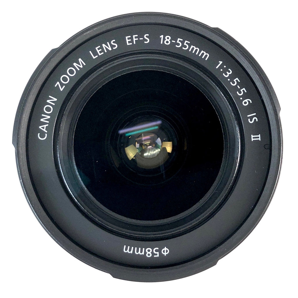 キヤノン Canon EOS Kiss X50 EF-S 18-55 IS II レンズキット ブラック デジタル 一眼レフカメラ 【中古】