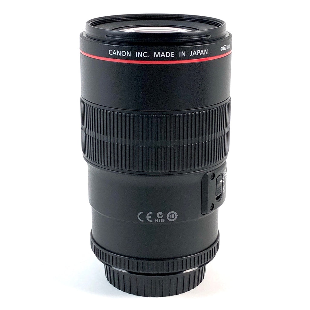 キヤノン Canon EF 100mm F2.8L MACRO IS USM 一眼カメラ用レンズ（オートフォーカス） 【中古】