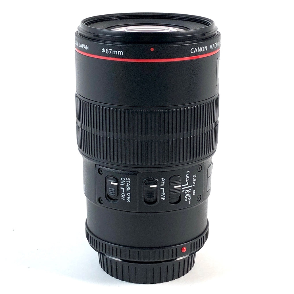 キヤノン Canon EF 100mm F2.8L MACRO IS USM 一眼カメラ用レンズ（オートフォーカス） 【中古】