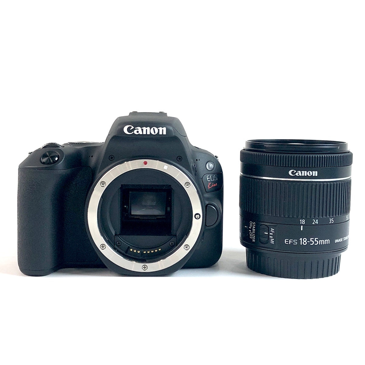 バイセル公式】キヤノン Canon EOS Kiss X9 EF-S 18-55 F4-5.6 IS STM レンズキット ブラック デジタル  一眼レフカメラ 【中古】 - バイセルブランシェ