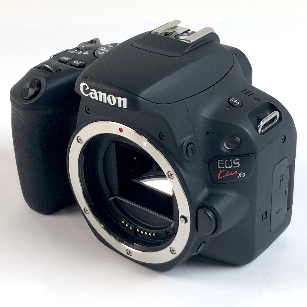 キヤノン Canon EOS Kiss X9 EF-S 18-55 F4-5.6 IS STM レンズキット ブラック デジタル 一眼レフカメラ 【中古】