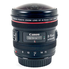 キヤノン Canon EF 8-15mm F4L フィッシュアイ USM 一眼カメラ用レンズ（オートフォーカス） 【中古】