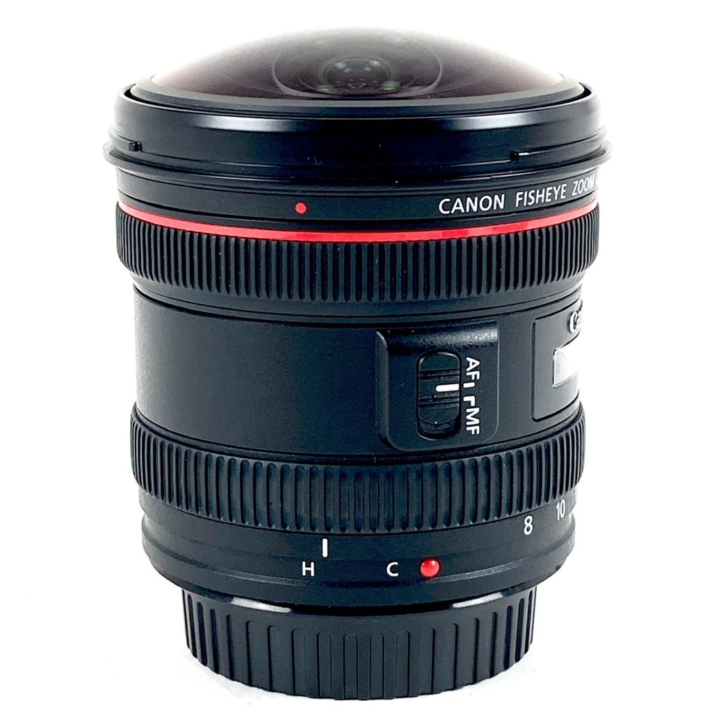 キヤノン Canon EF 8-15mm F4L フィッシュアイ USM 一眼カメラ用レンズ（オートフォーカス） 【中古】