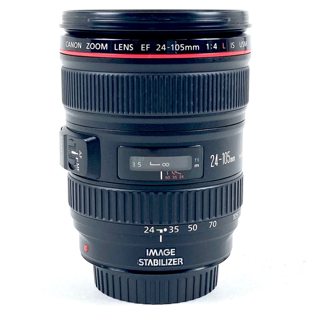 キヤノン Canon EF 24-105mm F4L IS USM 一眼カメラ用レンズ（オートフォーカス） 【中古】