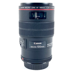 キヤノン Canon EF 100mm F2.8L MACRO IS USM 一眼カメラ用レンズ（オートフォーカス） 【中古】