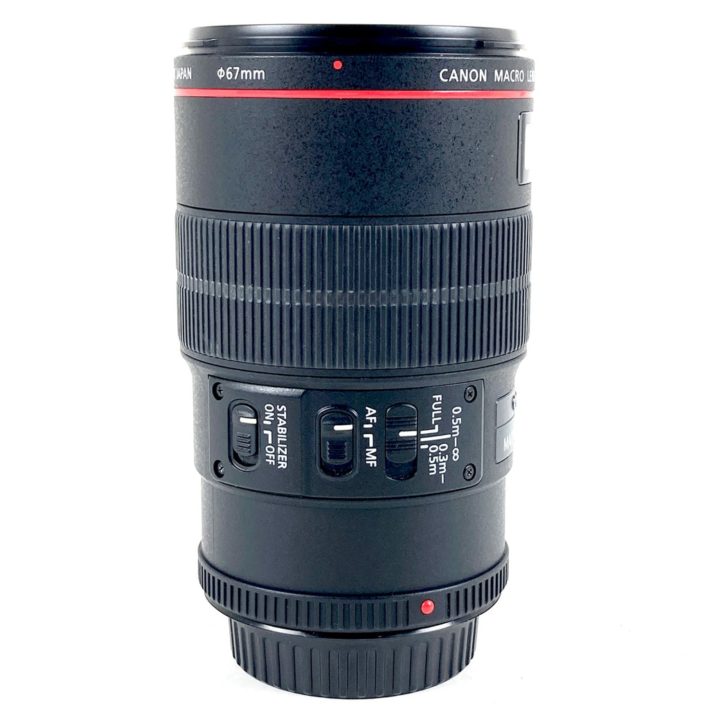 キヤノン Canon EF 100mm F2.8L MACRO IS USM 一眼カメラ用レンズ（オートフォーカス） 【中古】