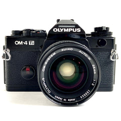 オリンパス OLYMPUS OM-4Ti チタン ブラック ＋ ZUIKO MC AUTO-W 35mm F2 フィルム マニュアルフォーカス 一眼レフカメラ 【中古】