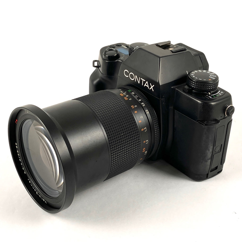 コンタックス CONTAX ST＋Vario-Sonnar T* 28-85mm F3.3-4 MM［ジャンク品］ フィルム マニュアルフォーカス 一眼レフカメラ 【中古】