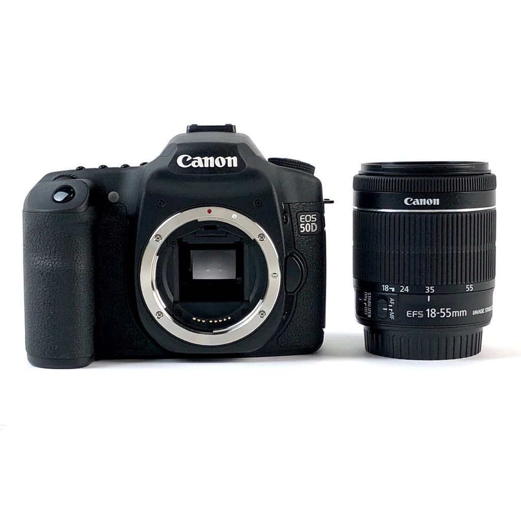 バイセル公式】キヤノン Canon EOS 50D ＋ EF-S 18-55mm F3.5-5.6 IS STM デジタル 一眼レフカメラ 【中古】  - バイセルブランシェ