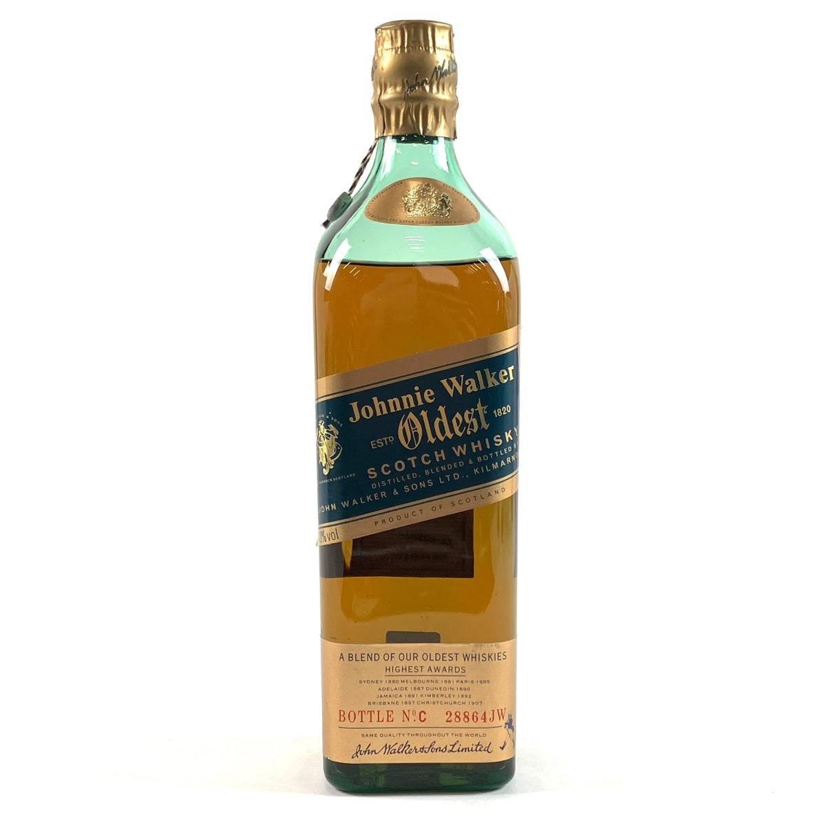 バイセル公式】ジョニーウォーカー JOHNNIE WALKER ブルーラベル オールデスト 750ml スコッチウイスキー ブレンデッド 【古酒】 -  バイセルブランシェ