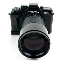 コンタックス CONTAX 167MT ＋ Sonnar T* 180mm F2.8 MMJ フィルム マニュアルフォーカス 一眼レフカメラ 【中古】