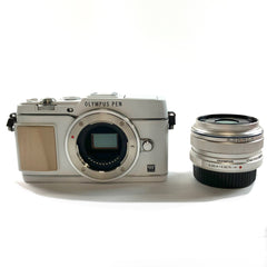 オリンパス OLYMPUS PEN E-P5 17mm F1.8 レンズキット ホワイト デジタル ミラーレス 一眼カメラ 【中古】