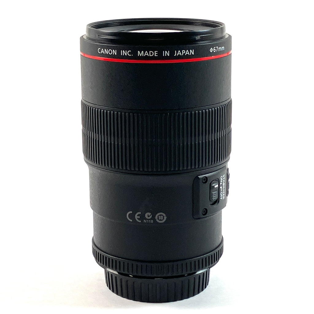 キヤノン Canon EF 100mm F2.8L MACRO IS USM 一眼カメラ用レンズ（オートフォーカス） 【中古】