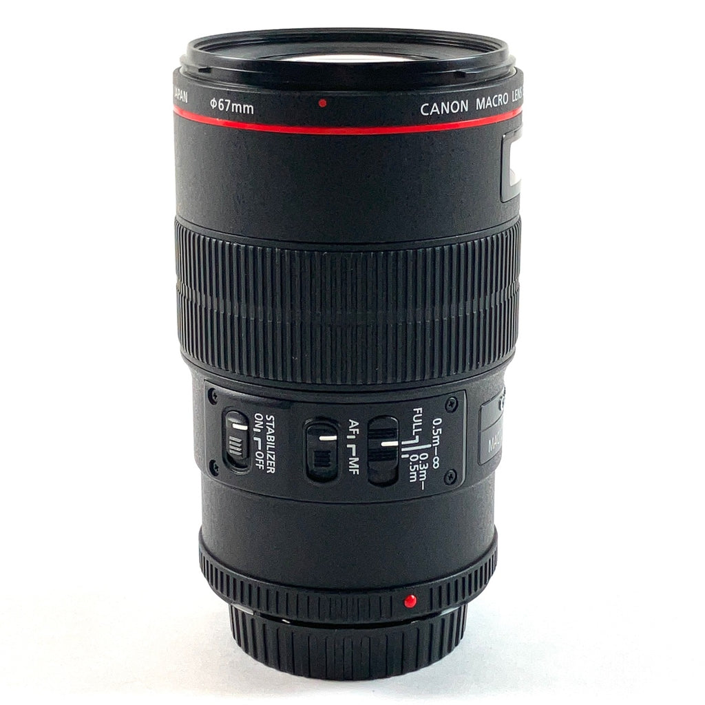 キヤノン Canon EF 100mm F2.8L MACRO IS USM 一眼カメラ用レンズ（オートフォーカス） 【中古】