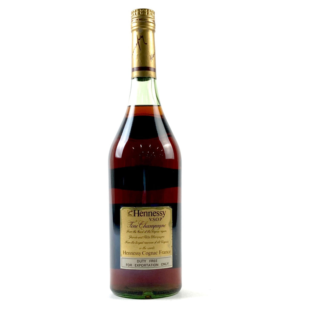 ヘネシー Hennessy VSOP ゴールドラベル 1000ml ブランデー コニャック 【古酒】