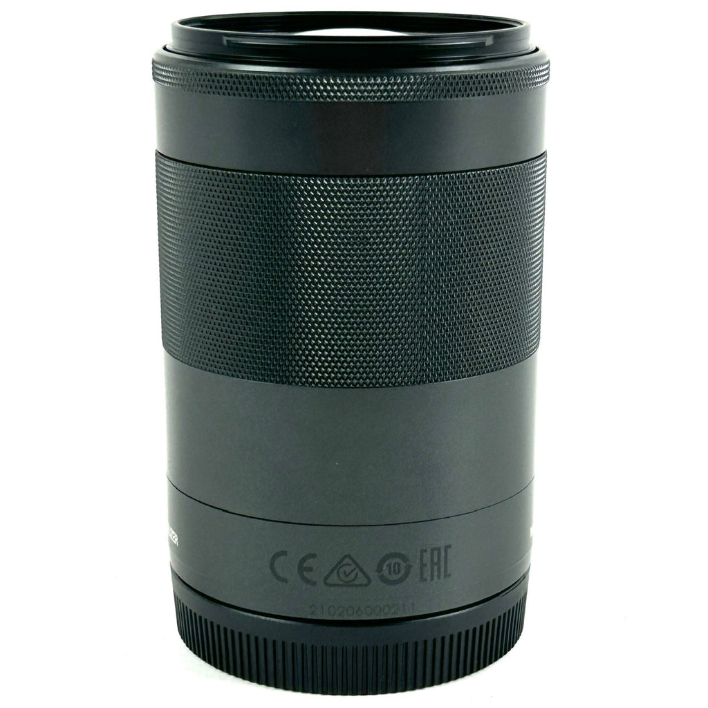 キヤノン Canon EF-M 55-200mm F4.5-6.3 IS STM ブラック 一眼カメラ用レンズ（オートフォーカス） 【中古】