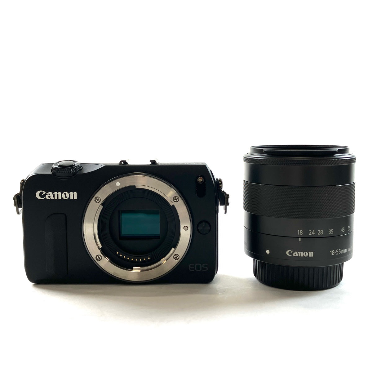 バイセル公式】キヤノン Canon EOS M レンズキット ブラック デジタル