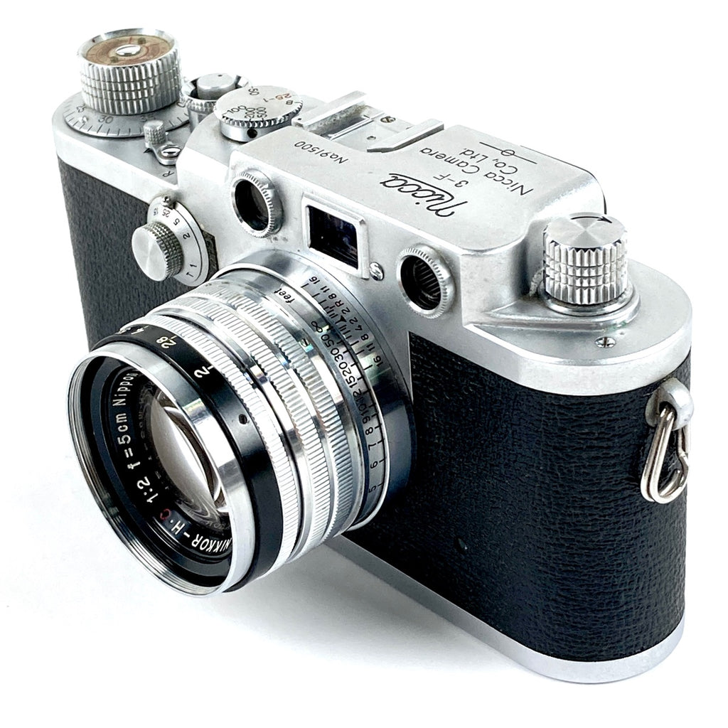 ニッカ NICCA Nicca 3F + NIKKOR-H.C 50mm F2 5cm Lマウント L39 フィルム レンジファインダーカメラ 【中古】