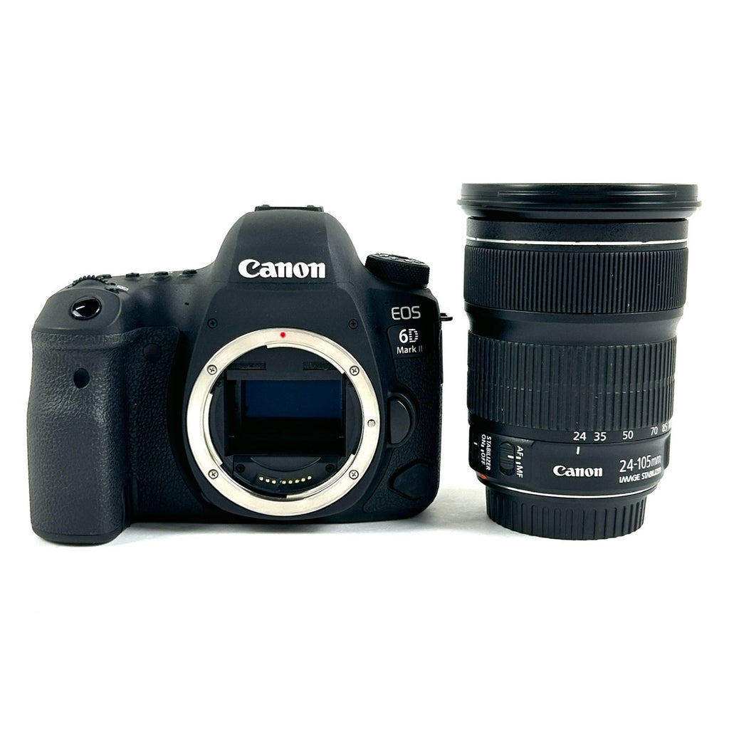 キヤノン Canon EOS 6D Mark II EF 24-105 IS STM レンズキット ［ジャンク品］ デジタル 一眼レフカメラ 【中古】