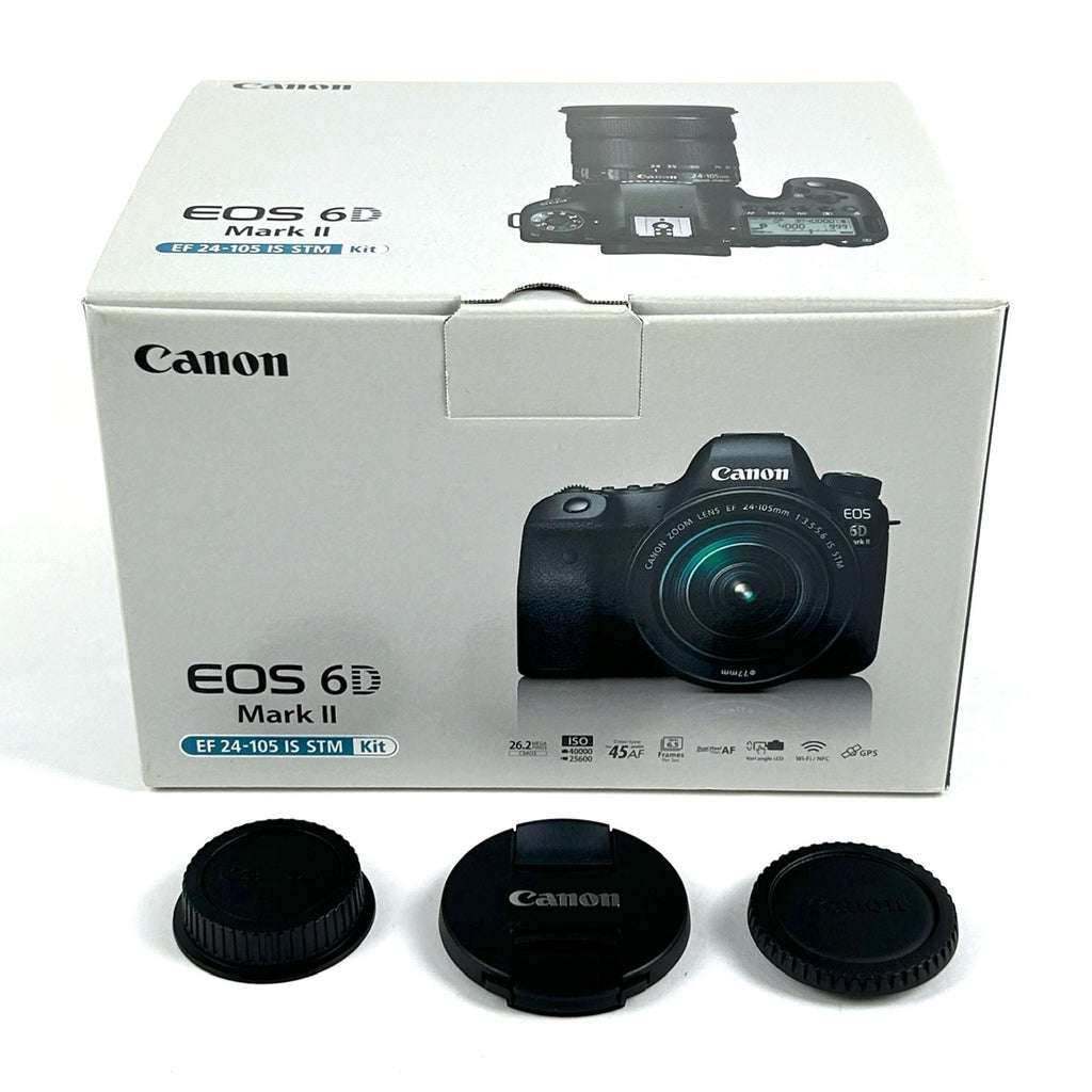 キヤノン Canon EOS 6D Mark II EF 24-105 IS STM レンズキット ［ジャンク品］ デジタル 一眼レフカメラ 【中古】