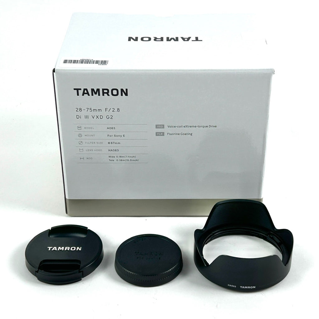 タムロン TAMRON 28-75mm F2.8 Di III VXD G2 A063 (ソニー E用) 一眼カメラ用レンズ（オートフォーカス） 【中古】