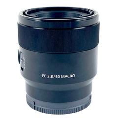ソニー SONY FE 50mm F2.8 Macro SEL50M28 一眼カメラ用レンズ（オートフォーカス） 【中古】