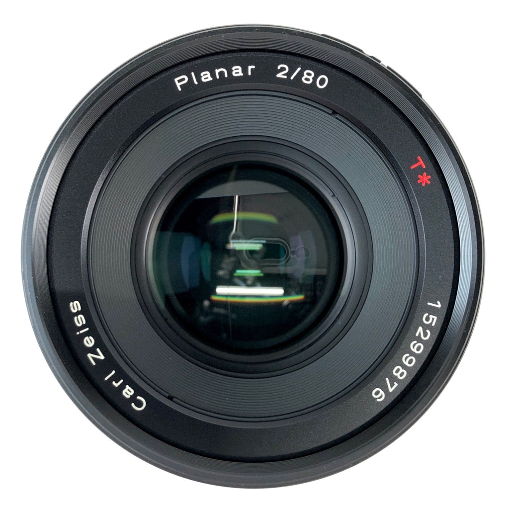コンタックス CONTAX Planar T* 80mm F2 プラナー 645用 ［ジャンク品］ 中判カメラ用レンズ 【中古】