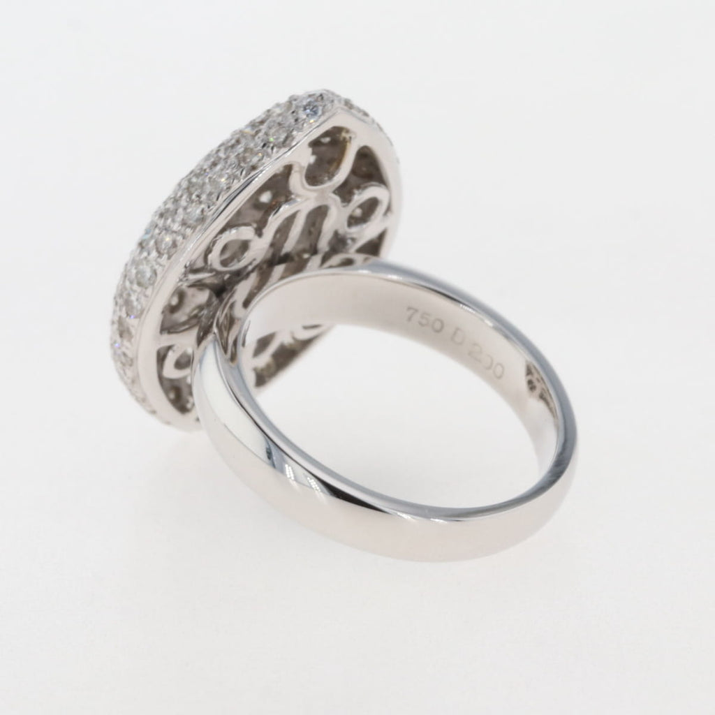メレダイヤ デザインリング 指輪 リング 11.5号 750 ダイヤモンド レディース 【中古】 
 ラッピング可