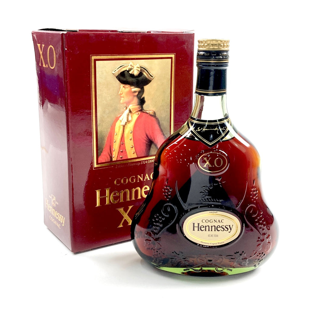 ヘネシー Hennessy XO 金キャップ グリーンボトル	 700ml ブランデー コニャック 【古酒】